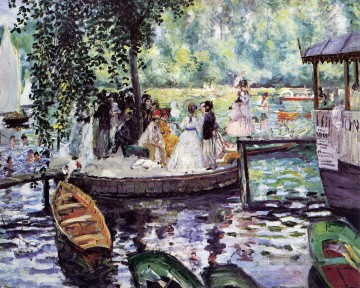 la grenouillere1 Pierre Auguste Renoir Ölgemälde